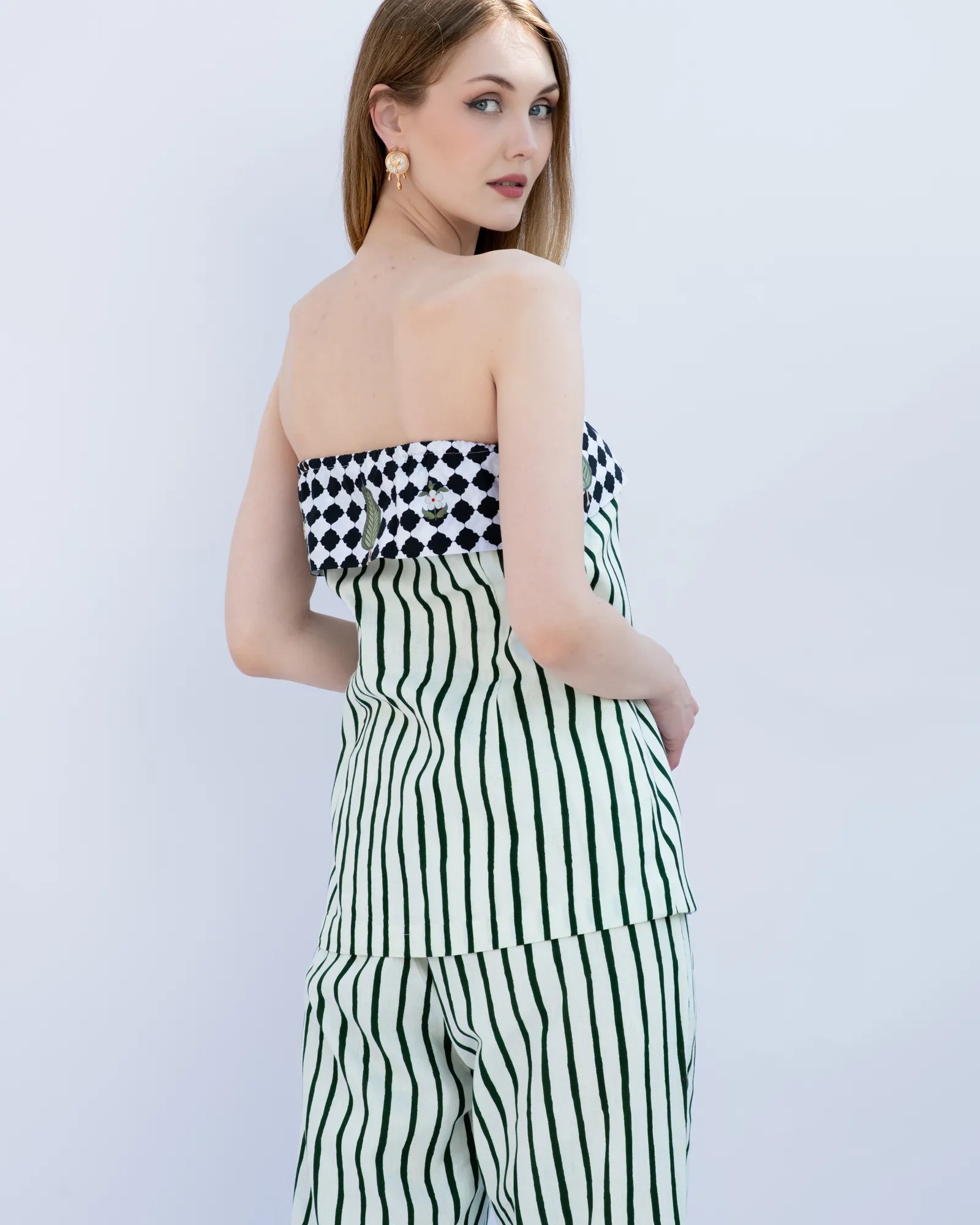 Sleek & Striped Co-ord