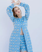 Sky Bloom Co-ord Set