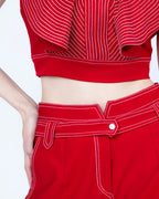Vibe Check Red Co-ord