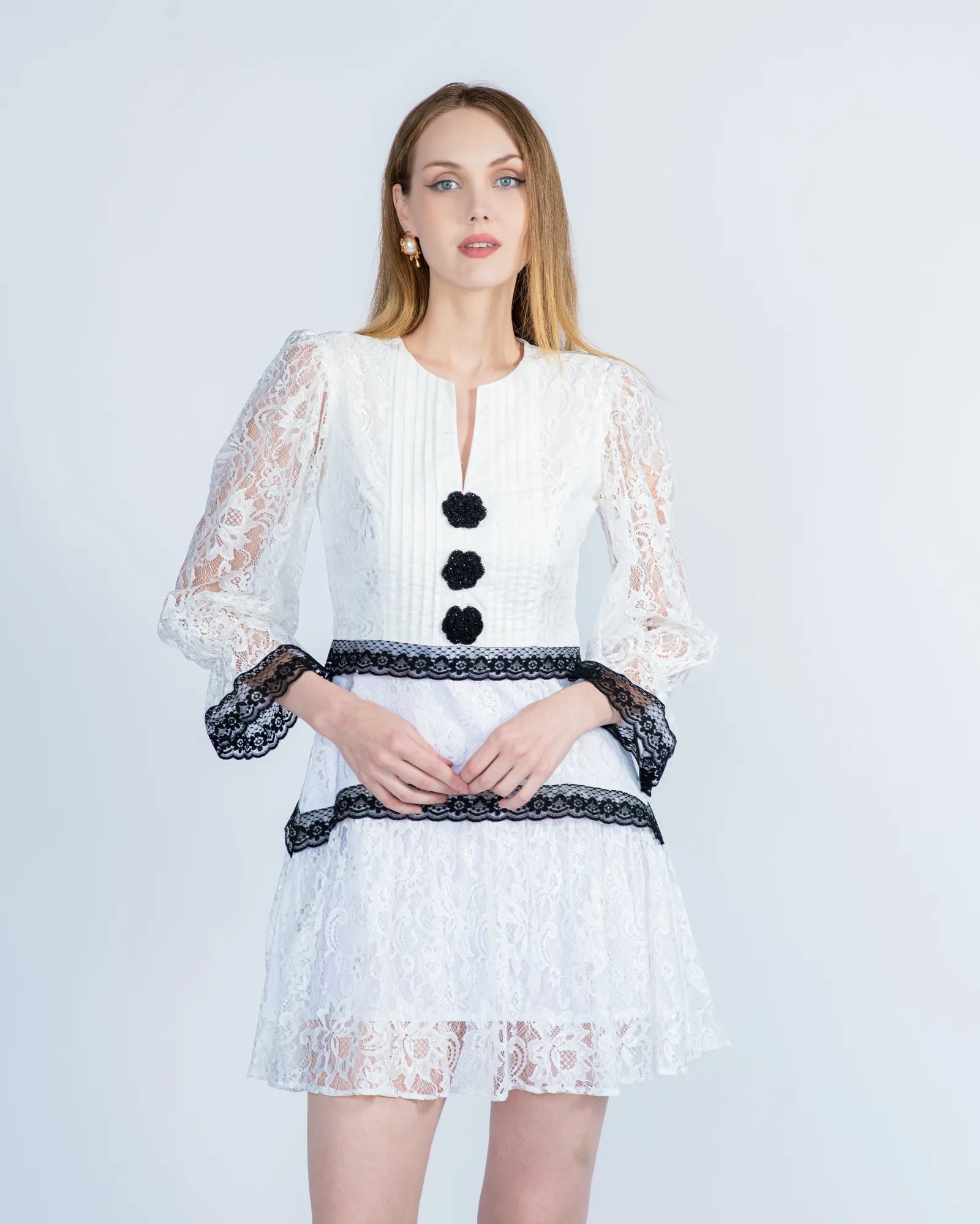 White Net Dress