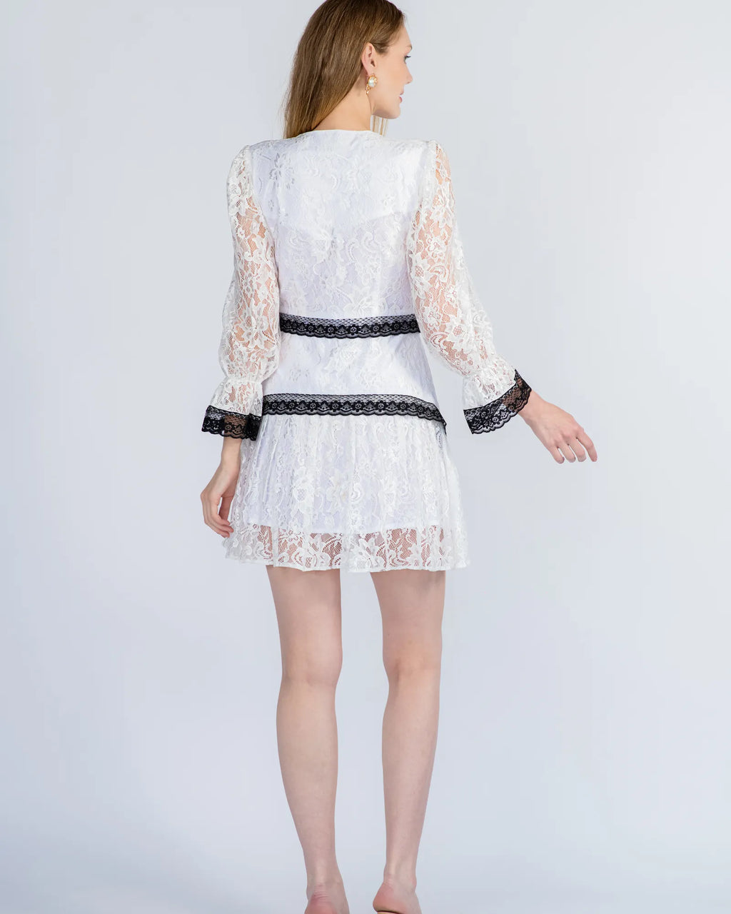 White Net Dress
