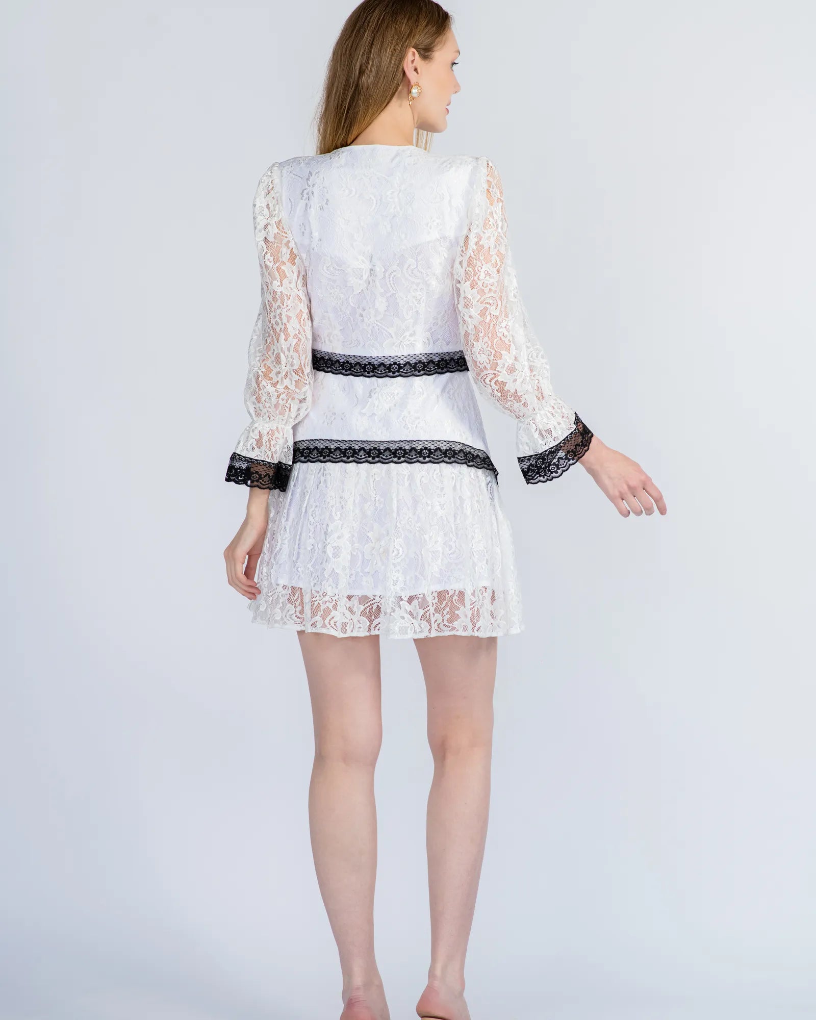White Net Dress