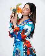 Parade Blanc Wrap-around Dress