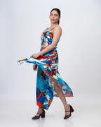 Parade Blanc Bustier and Handkerchief Skirt